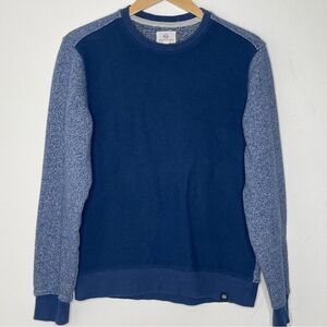 Adriano Goldschmied Mens Cotton Blend French Terry Crewneck Sweatshirt Sweater